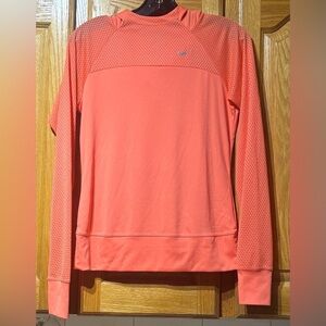 Nike Dri Fit Run Fast Coral Running Hoodie Top Women’s Small EUC